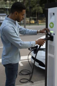 borne de recharge électrique à Gauchy