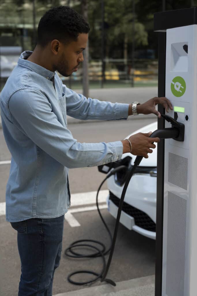 borne de recharge électrique à Gauchy